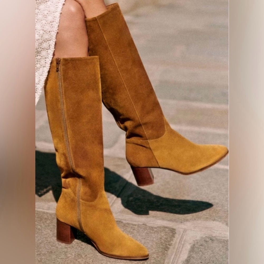 SEZANE SOULIER Knee High Boots
Size 11